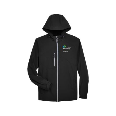 Glacier Insulated Three-Layer Fleece Soft Shell Hood Jacket